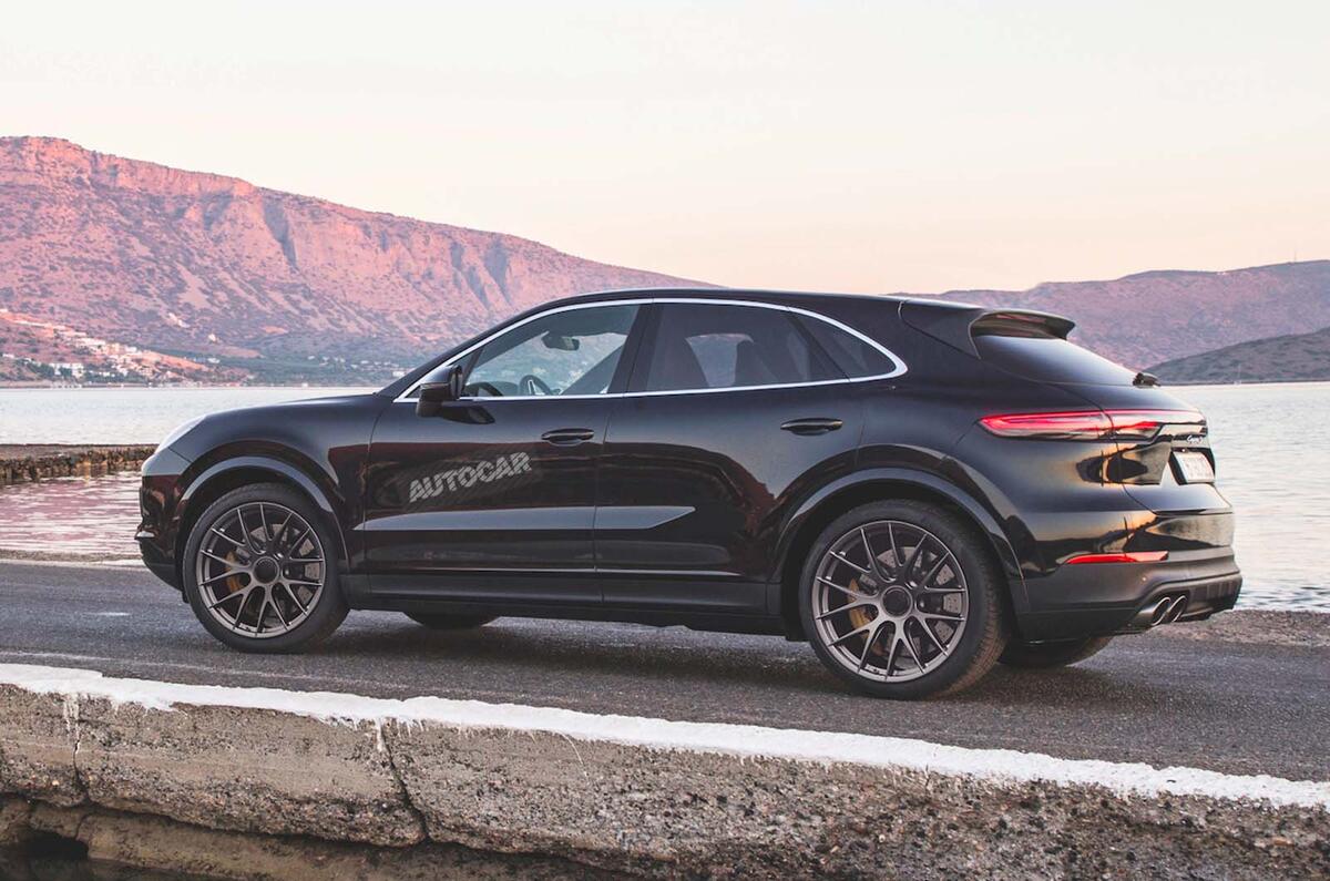 Porsche Cayenne Coupe official sketch revealed ahead of